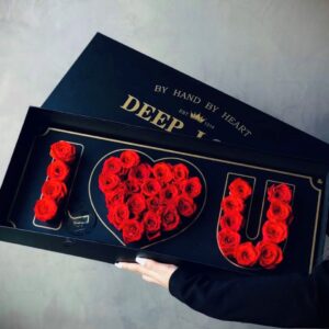 I Love You Fresh Roses Gift Box